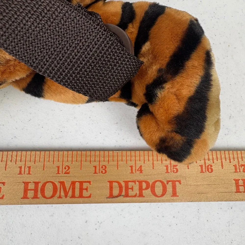 Aurora World Plush Tiger‎ Backpack Orange Black Striped Stuffed Animal Bag 16in